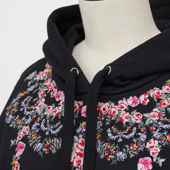 GIAMBATTISTA VALLI X H&M Embroidered Sweatshirt - Picture 5 of 8